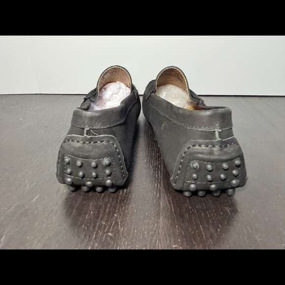 Massimo Matteo Nubuck Loafers Driving Shoes Black Mens 10 main image 15